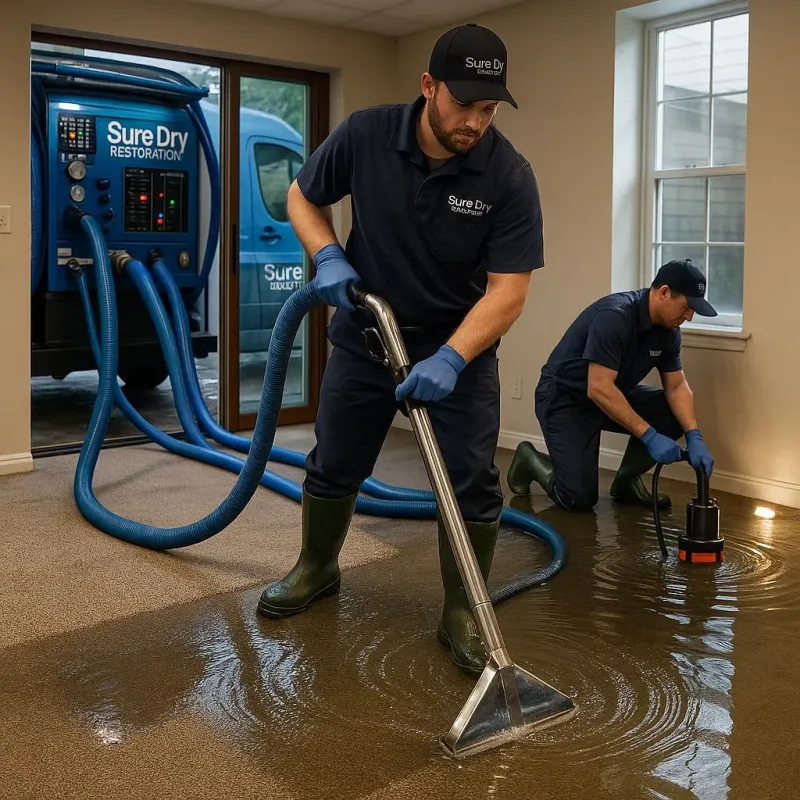 Water Extraction and Removal process in Huntsville, MO